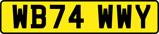 WB74WWY
