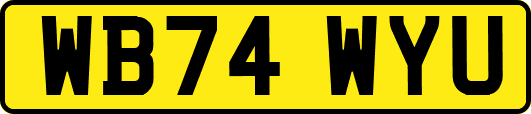 WB74WYU