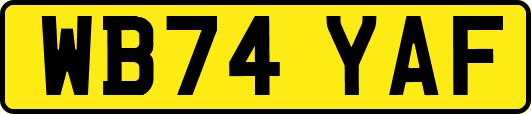 WB74YAF