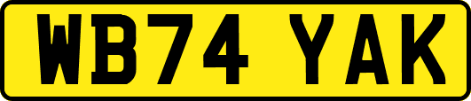WB74YAK