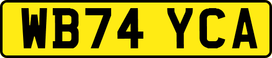 WB74YCA