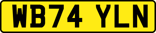 WB74YLN