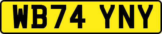 WB74YNY