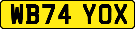 WB74YOX