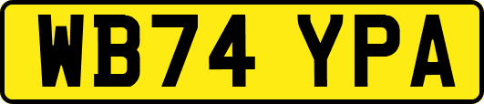 WB74YPA