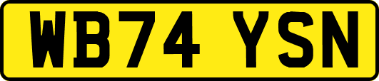 WB74YSN
