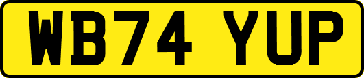 WB74YUP