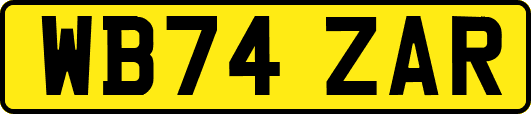 WB74ZAR