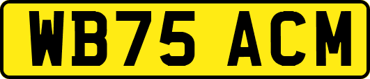 WB75ACM