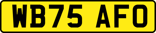 WB75AFO