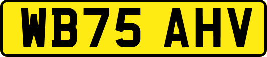 WB75AHV