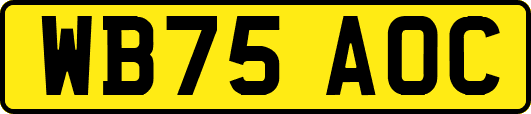 WB75AOC