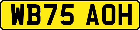 WB75AOH