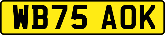 WB75AOK
