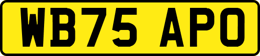 WB75APO