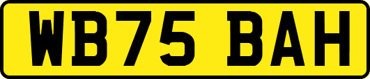 WB75BAH