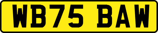 WB75BAW