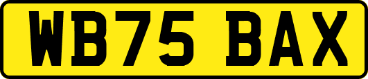 WB75BAX