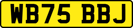 WB75BBJ