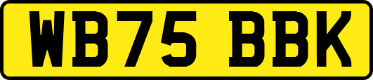 WB75BBK