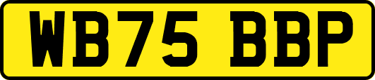 WB75BBP
