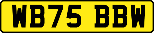 WB75BBW