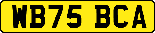 WB75BCA