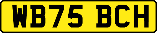 WB75BCH