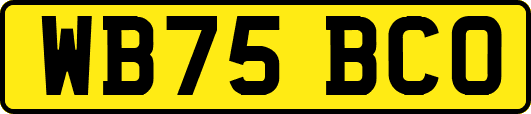 WB75BCO