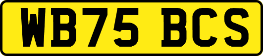 WB75BCS