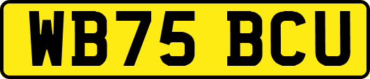 WB75BCU