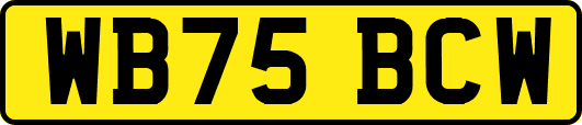 WB75BCW