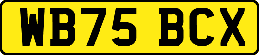 WB75BCX