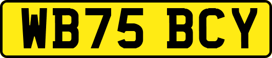 WB75BCY