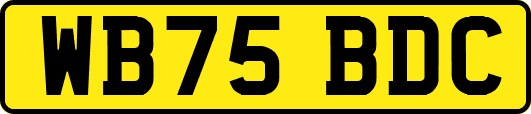 WB75BDC