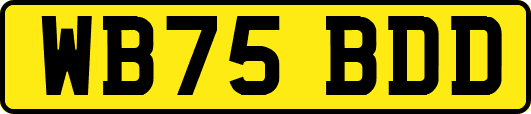 WB75BDD