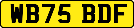 WB75BDF
