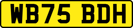 WB75BDH
