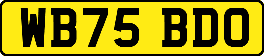 WB75BDO