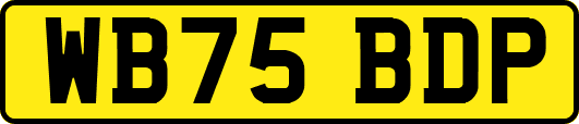 WB75BDP