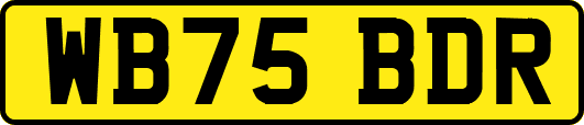 WB75BDR