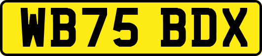 WB75BDX