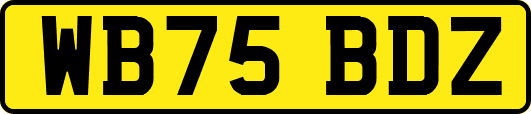 WB75BDZ