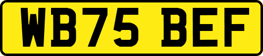 WB75BEF