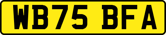 WB75BFA