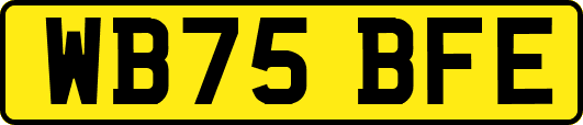 WB75BFE