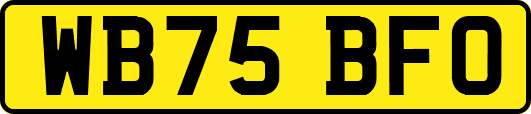 WB75BFO