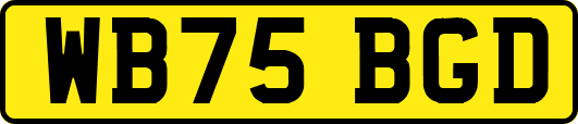 WB75BGD