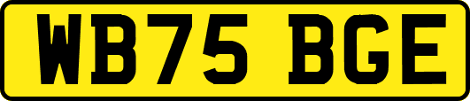 WB75BGE