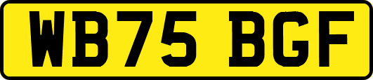 WB75BGF